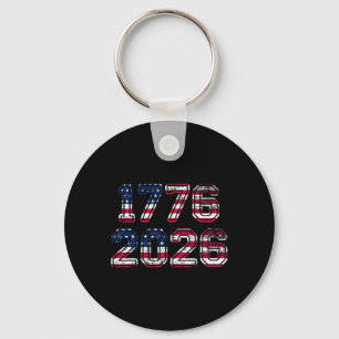 Chaveiro Camisa Águia Bandeira Americana 250º Aniversário 1