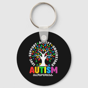 Chaveiro Camisa Autismo Amor Aceitar Apoiar Autista Autismo