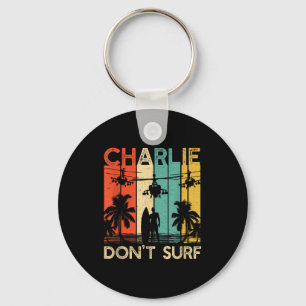 Chaveiro Camisa Charlie Don't Surf Militar Guerra do Vietnã