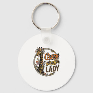 Chaveiro Camisa com Desenho de Gravura Vintage da Senhora G