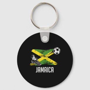 Chaveiro Camisa da Bandeira da Jamaica Time de Futebol Jama