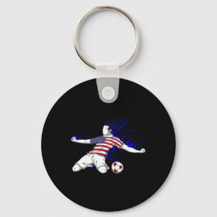 Chaveiro Camisa da Seleção Americana de Futebol dos Estados