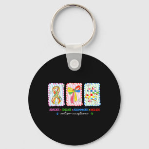 Chaveiro Camisa de Aceitação Conscientização do Autismo Sím