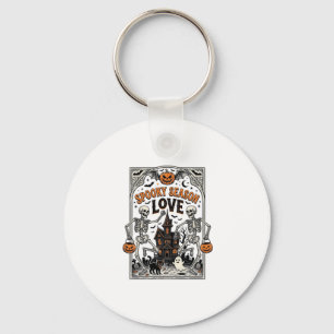Chaveiro Camisa de Amor da Temporada Assustadora do Esquele