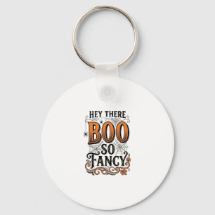 Chaveiro Camisa de Boo de Halloween Gravura Vintage Assusta