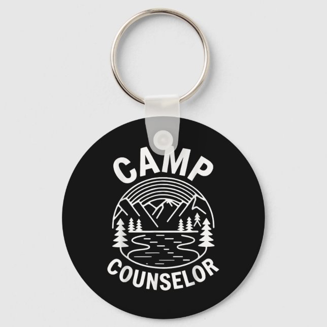 Chaveiro Camisa de Conselheiro de Acampamento Verão Acampam (Frente)