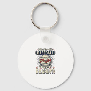 Chaveiro Camisa de desenho de gravura vintage Baseball Gran