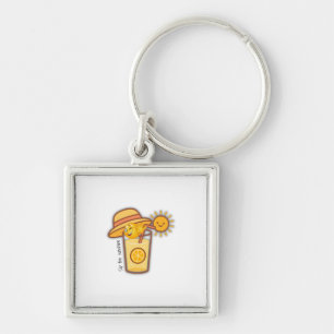 Chaveiro Camisa de desenho para limonada de verão - Chapéu 