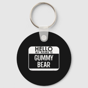 Chaveiro Camisa de Fantasia de Urso de Goma Divertida de Ha