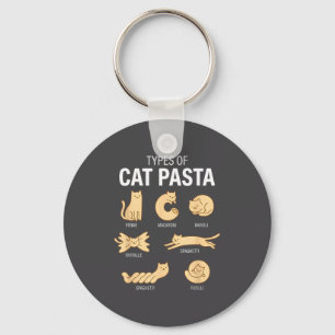 Chaveiro Camisa de Gato Tipos de Massa de Gato Kawaii Amant