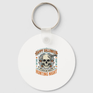 Chaveiro Camisa de Halloween Vintage Caveira Doces ou Trave