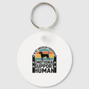 Chaveiro Camisa de Humano de Suporte Emocional American Fox
