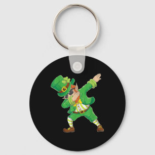 Chaveiro Camisa de Leprechaun Dabbing do Dia de São Patríci