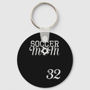 Chaveiro Camisa de Mãe de Futebol Número 32 Jogador Favorit
