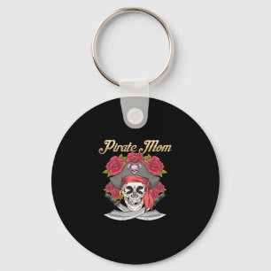 Chaveiro Camisa de Mãe Pirata Presente de Férias Jolly Roge