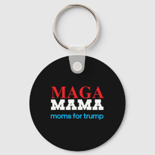 Chaveiro Camisa De Mama Para Mães Para A Eleição Trump Patr