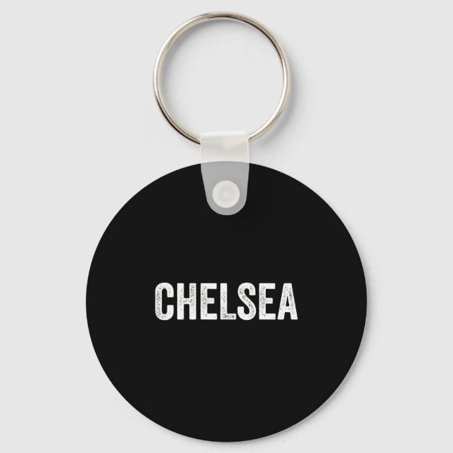 Chaveiro Camisa de manga longa com design Chelsea desgastad (Frente)