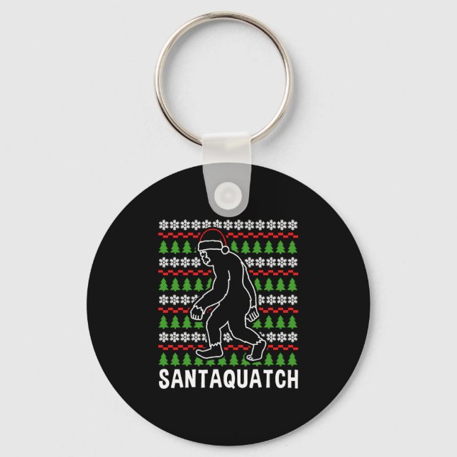 Chaveiro Camisa de Natal Bigfoot (Frente)