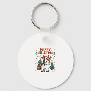 Chaveiro Camisa de Natal Unicórnio Meninas Roupas de Natal