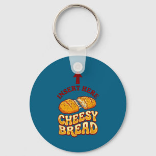 Chaveiro Camisa de pão com queijo engraçado amante de pizza