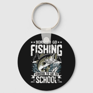 Chaveiro Camisa de pesca para meninos adolescentes forçados