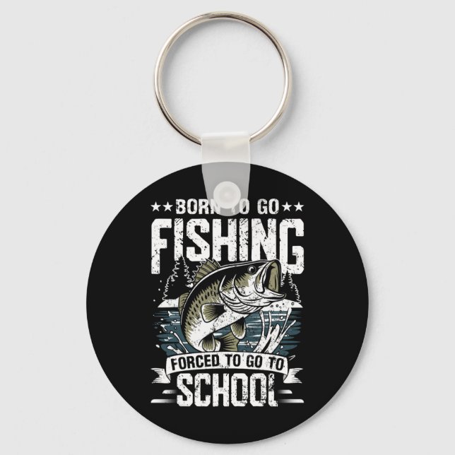 Chaveiro Camisa de pesca para meninos adolescentes forçados (Frente)