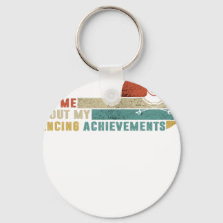 Chaveiro Camisa de presente de esgrima vintage incrível par