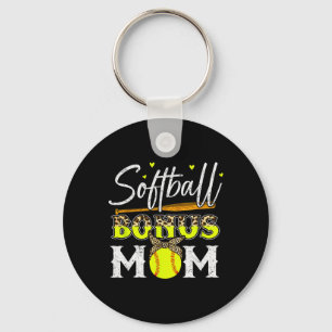 Chaveiro Camisa de Softbol para Mulheres Stepmom Softbol Mã