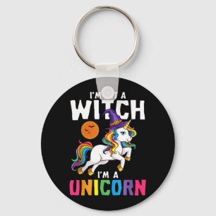 Chaveiro Camisa de Unicórnio Bruxa Meninas Halloween