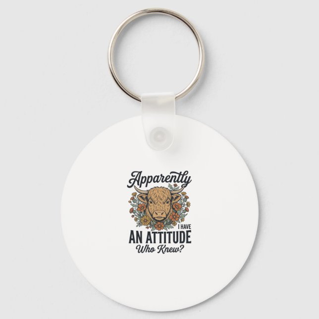 Chaveiro Camisa de Vaca das Terras Altas com Atitude_1 (Frente)
