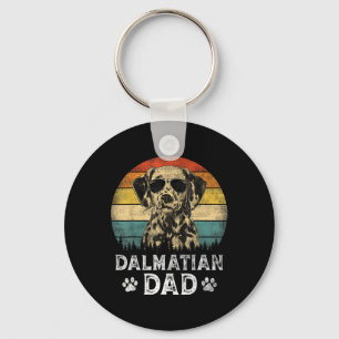 Chaveiro Camisa Dia dos Pais Amantes de Cachorro Dalmatian