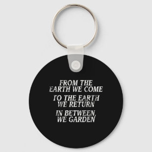 Chaveiro Camisa Divertida de Jardinagem para Homens e Mulhe