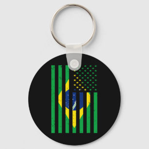 Chaveiro Camisa do Brasil Brasil Futebol EUA Bandeira da Am