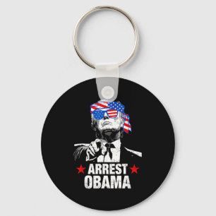 Chaveiro Camisa engraçada de prisão Obama 2025 Camisa de pr