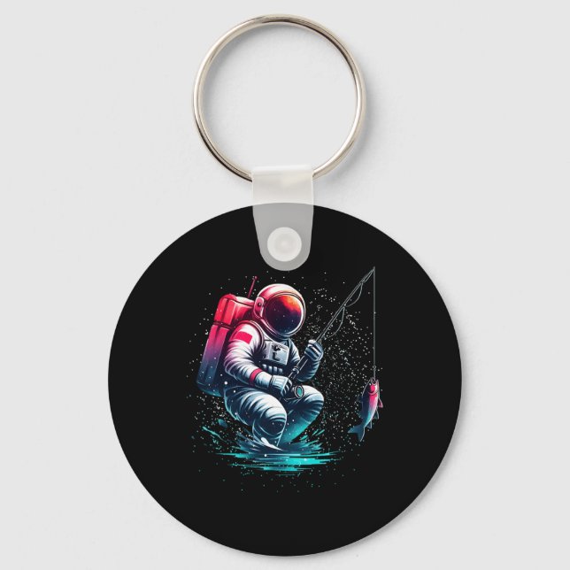 Chaveiro Camisa Espacial Astronauta Lua Galáxia Camisa Espa (Frente)