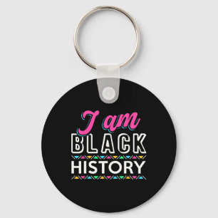 Chaveiro Camisa Eu Sou História Negra Mês da História Negra
