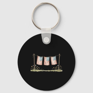 Chaveiro Camisa Golden Retriever merica Cachorro Patriótico