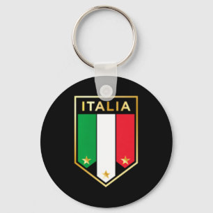 Chaveiro Camisa Italia Print Proud Italian Futebol Italiano