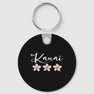 Chaveiro Camisa Kauai havaiana de Plumeria para Férias Luau