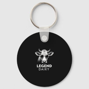 Chaveiro Camisa Legend Dairy Funny Farmer Cow Farmer Pun Gr