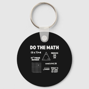 Chaveiro Camisa Matemática 67 Meme Seis Sete