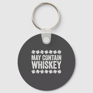 Chaveiro Camisa May Contain Whiskey Engraçada Homens Mulher