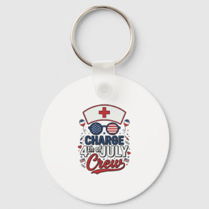 Chaveiro Camisa Médica Patriótica da Equipe de Enfermagem d