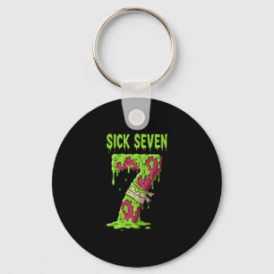 Chaveiro Camisa Meme Sick Seven Seis Sete Jogo de Palavras