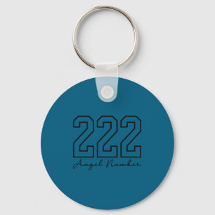 Chaveiro Camisa Número do Anjo 222 Numerologia Espiritualid