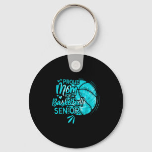 Chaveiro Camisa Orgulhosa mãe de um veterano de basquete 20