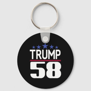 Chaveiro Camisa Presidencial Trump 58, Trump Terceiro Presi