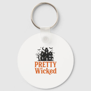 Chaveiro Camisa Pretty Wicked Vintage Halloween Casa Assomb