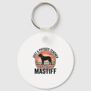 Chaveiro Camisa Vintage de Cachorro Mastiff que Professor d