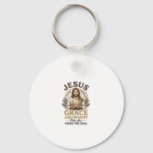 Chaveiro Camisa Vintage Jesus Bowling Gráfico Cristão_1